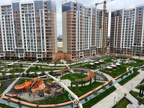 3-room apartment, 80 m², City Garden, 1 200 AZN