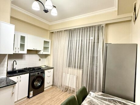 Nəriman Nərimanovda 1 otaqlı yeni tikili mənzil kirayə verilir, 50 m², 720 AZN/ay, şəkil 5 / 8