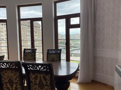 3-room new-build apartment for rent in Şah İsmayıl Xətai, 155 m², 1 199 AZN/mo, photo 3 / 12