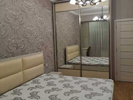 2-room new-build apartment for rent in Yeni Yasamal, 60 m², 650 AZN/mo, photo 2 / 9