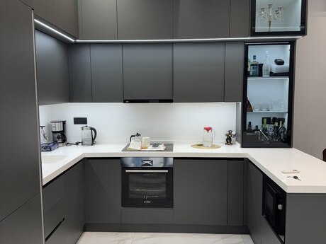 Nardaranda 2 otaqlı yeni tikili mənzil kirayə verilir, 80 m², 1 200 AZN/ay, şəkil 2 / 12