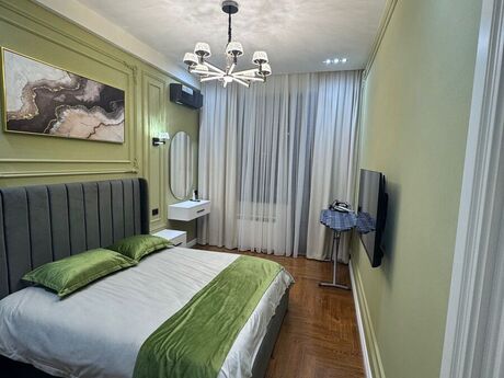 Сдаётся 2-комнатная квартира в новостройке, Elmlər Akademiyası, 70 м², 1 500 AZN/мес, фото 4 / 12