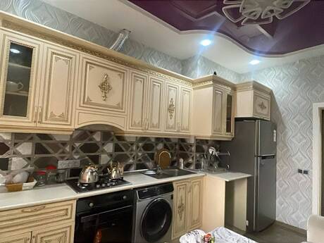 Сдаётся 2-комнатная квартира в новостройке, Elmlər Akademiyası, 75 м², 1 000 AZN/мес, фото 2 / 8