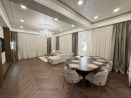 4-room new-build apartment for rent in Ağ şəhər, 220 m², 5 000 AZN/mo, photo 3 / 12
