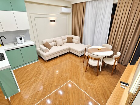 Elan №6533942 - Bakı, Şah İsmayıl Xətai m., 2 otaqlı, 65 m², 3/16 mərtəbə