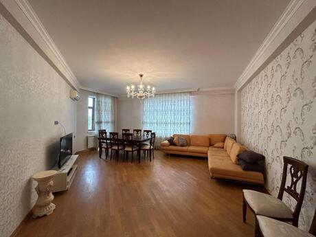 3-room new-build apartment for rent in Nərimanov, 142 m², 1 200 AZN/mo, photo 2 / 12