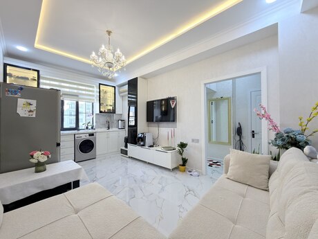 Əhmədlidə 2 otaqlı yeni tikili mənzil satılır, 45 m², 145 000 AZN, şəkil 2 / 10