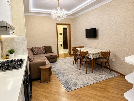 2-room new-build apartment for rent in Xətai Park, 50 m², 650 AZN/mo, photo 2 / 12