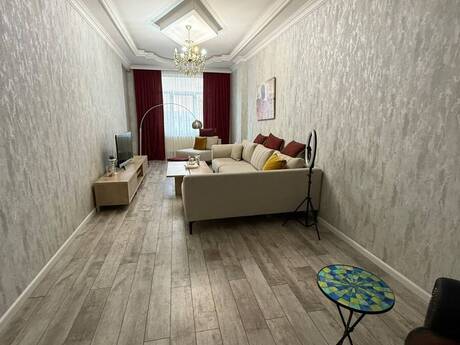 Nəriman Nərimanovda 2 otaqlı yeni tikili mənzil kirayə verilir, 80 m², 1 100 AZN/ay, şəkil 2 / 10