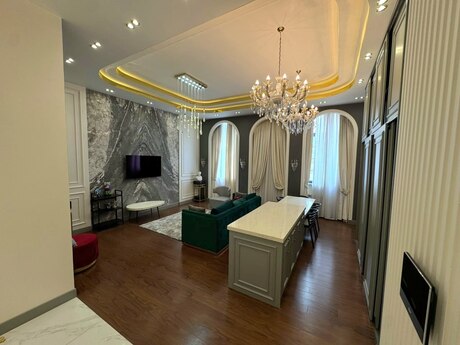 Elmlər Akademiyasında 4 otaqlı yeni tikili mənzil kirayə verilir, 160 m², 3 300 AZN/ay, şəkil 2 / 12