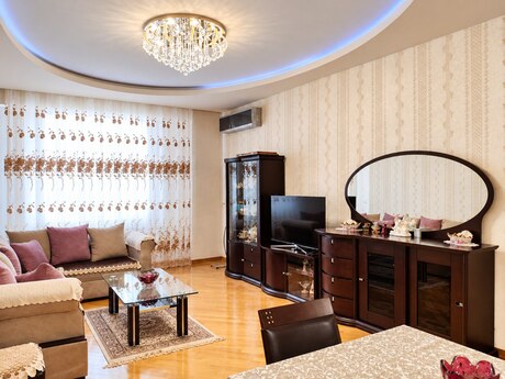 Memar Əcəmidə 4 otaqlı yeni tikili mənzil kirayə verilir, 170 m², 1 000 AZN/ay, şəkil 5 / 12
