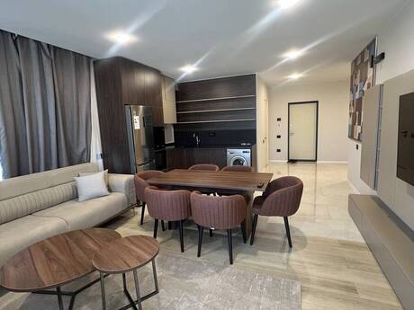 3-room new-build apartment for rent in Sea Breeze, 160 m², 1 300 AZN/mo, photo 3 / 12