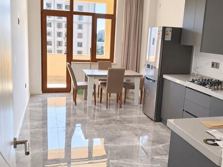 1-room new-build apartment for rent in Elmlər Akademiyası, 65 m², 699 AZN/mo, photo 2 / 10