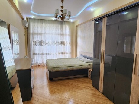 2-room new-build apartment for rent in Elmlər Akademiyası, 110 m², 1 200 AZN/mo, photo 5 / 12
