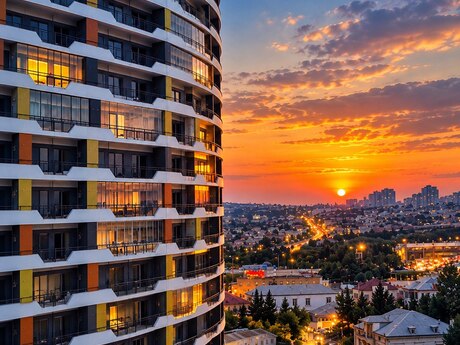 3 otaq · 75 m² · 2/17 mərtəbə, Binəqədi