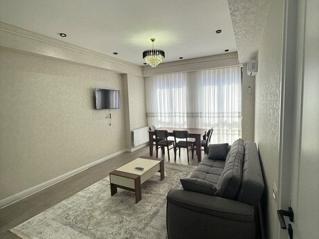 2-room new-build apartment for rent in Yasamal, 51 m², 650 AZN/mo, photo 5 / 12