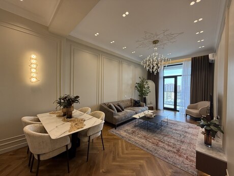 Продаётся 2-комнатная квартира в новостройке, Nəsimi, 72 м², 400 000 AZN, фото 2 / 12