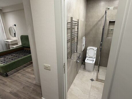 İnşaatçılarda 4 otaqlı yeni tikili mənzil kirayə verilir, 110 m², 1 100 AZN/ay, şəkil 5 / 12