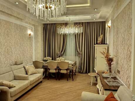Продаётся 3-комнатная квартира в новостройке, Nəsimi, 95 м², 385 000 AZN, фото 2 / 12