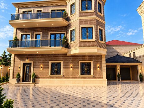 Həzi Aslanovda 10 otaqlı həyət evi satılır, 520 m², 775 000 AZN, şəkil 2 / 12