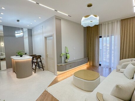 2-room new-build apartment for sale in Şah İsmayıl Xətai, 68 m², 379 000 AZN, photo 2 / 12