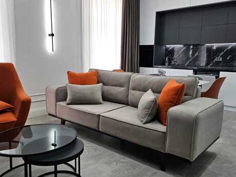 Ağ şəhərdə 2 otaqlı yeni tikili mənzil kirayə verilir, 80 m², 1 700 AZN/ay, şəkil 2 / 12