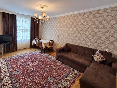 3-room new-build apartment for rent in Memar Əcəmi, 100 m², 650 AZN/mo, photo 5 / 8