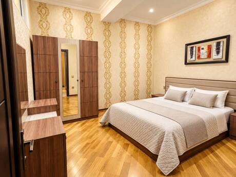 Nəriman Nərimanovda 2 otaqlı yeni tikili mənzil kirayə verilir, 80 m², 800 AZN/ay, şəkil 2 / 5