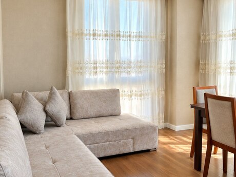 Yasamalda 2 otaqlı yeni tikili mənzil kirayə verilir, 65 m², 700 AZN/ay, şəkil 3 / 12