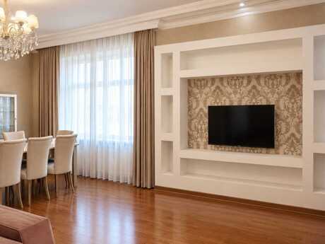 3-room new-build apartment for rent in Elmlər Akademiyası, 138 m², 1 199 AZN/mo, photo 2 / 12