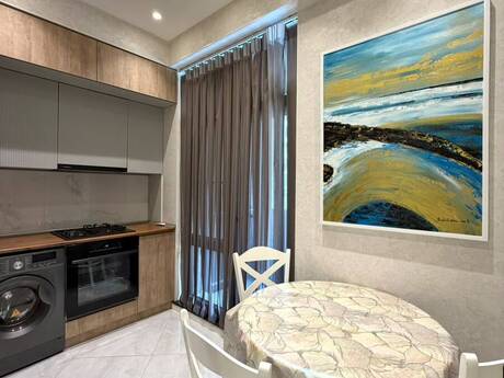 Nizamidə 2 otaqlı yeni tikili mənzil kirayə verilir, 60 m², 1 000 AZN/ay, şəkil 2 / 6