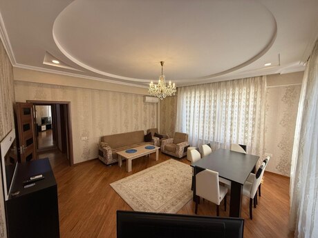 Nəriman Nərimanovda 3 otaqlı yeni tikili mənzil kirayə verilir, 120 m², 1 000 AZN/ay, şəkil 2 / 12