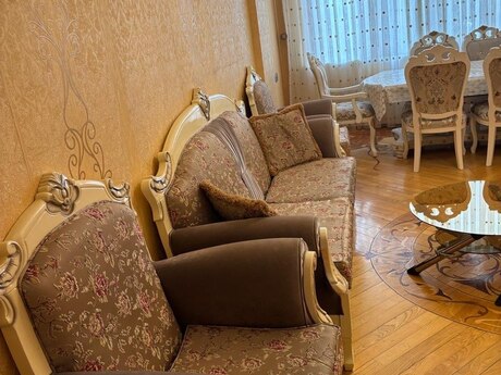 2-room new-build apartment for rent in 8-ci mikrorayon, 89 m², 800 AZN/mo, photo 2 / 12