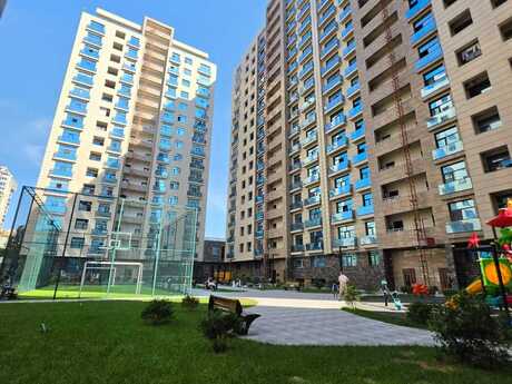 3-room new-build apartment for rent in 28 Park Residence, 120 m², 2 000 AZN/mo, photo 2 / 12