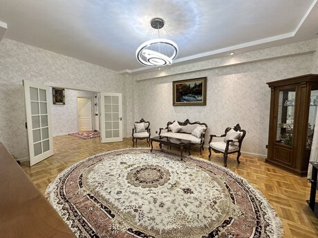Nəriman Nərimanovda 3 otaqlı yeni tikili mənzil kirayə verilir, 120 m², 1 500 AZN/ay, şəkil 3 / 12