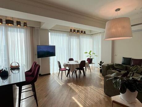 Belvedere Residence kompleksində 3 otaqlı yeni tikili mənzil kirayə verilir, 100 m², 2 500 AZN/ay, şəkil 5 / 12