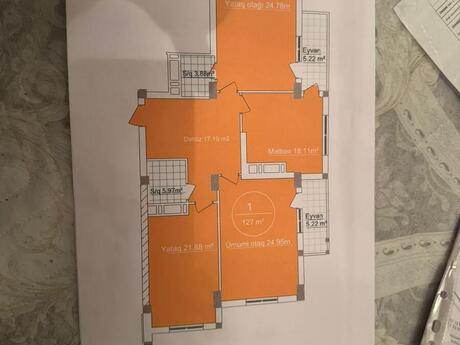 Azadlıq Prospektidə 3 otaqlı yeni tikili mənzil satılır, 127 m², 230 000 AZN, şəkil 2 / 12