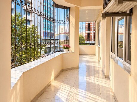 4 otaq · 203 m² · 3/17 mərtəbə, Nizami