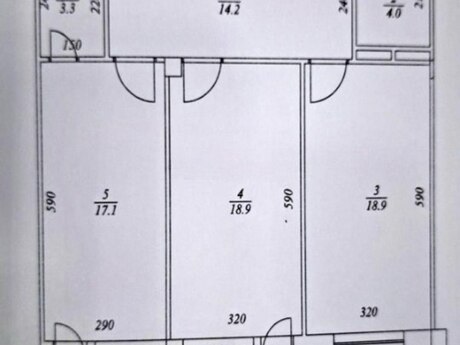 İnşaatçılarda 2 otaqlı yeni tikili mənzil satılır, 90 m², 219 500 AZN, şəkil 4 / 7