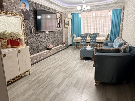 Qurtuluş 93 kompleksində 3 otaqlı yeni tikili mənzil satılır, 125 m², 158 000 AZN, şəkil 3 / 12