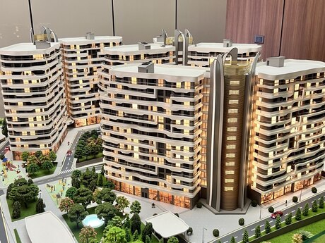 Bakıxanovda 2 otaqlı yeni tikili mənzil satılır, 45,3 m², 130 000 AZN, şəkil 2 / 7
