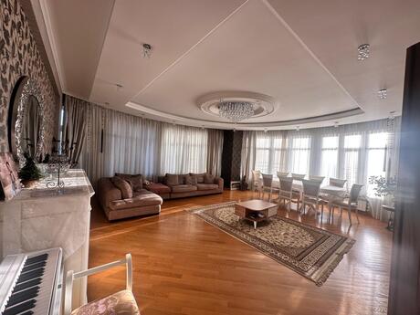 Gənclikdə 3 otaqlı yeni tikili mənzil kirayə verilir, 163 m², 1 200 AZN/ay, şəkil 2 / 12
