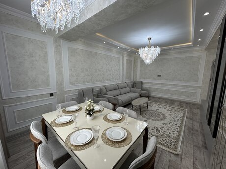 Nəriman Nərimanovda 3 otaqlı yeni tikili mənzil satılır, 114 m², 418 000 AZN, şəkil 2 / 12
