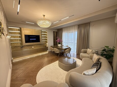 BCR Khatai kompleksində 3 otaqlı yeni tikili mənzil satılır, 127 m², 725 000 AZN, şəkil 3 / 12