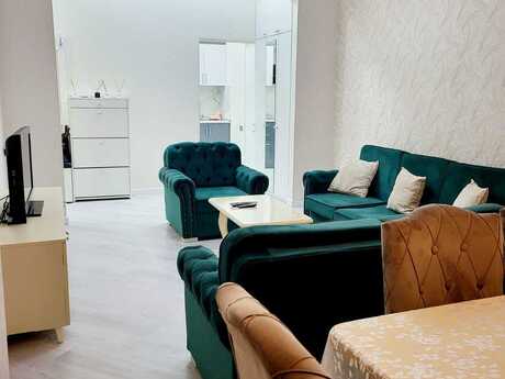 Nizamidə 2 otaqlı yeni tikili mənzil kirayə verilir, 70 m², 1 000 AZN/ay, şəkil 2 / 10