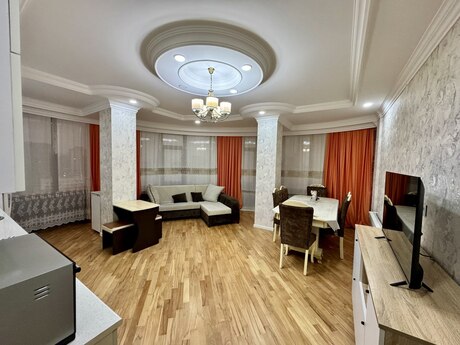 Şah İsmayıl Xətaidə 3 otaqlı yeni tikili mənzil kirayə verilir, 75 m², 950 AZN/ay, şəkil 3 / 9