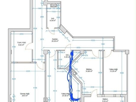 Həzi Aslanovda 3 otaqlı yeni tikili mənzil satılır, 145 m², 270 000 AZN, şəkil 4 / 4