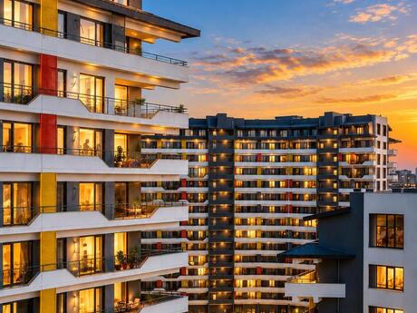 2-room new-build apartment for sale in Greenville Residence, 80 m², 150 000 AZN, photo 2 / 9