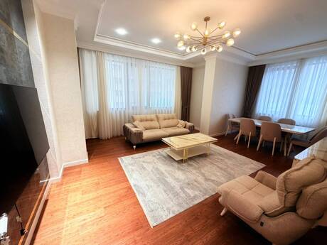 İzmir Residence kompleksində 3 otaqlı yeni tikili mənzil kirayə verilir, 120 m², 2 200 AZN/ay, şəkil 3 / 12