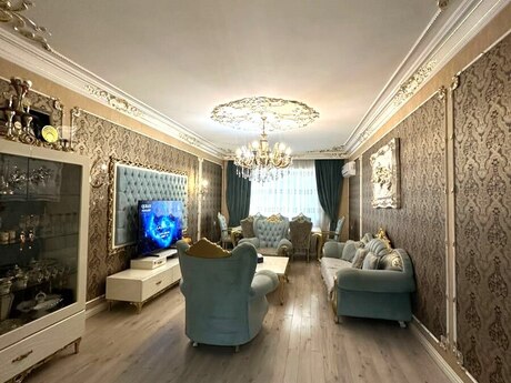 İnşaatçılarda 3 otaqlı yeni tikili mənzil satılır, 130 m², 290 000 AZN, şəkil 2 / 12